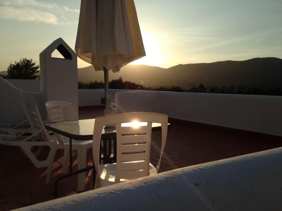 Villa Casa En Ibiza Con Vistas Increibles En Playa Des Figueral Extérieur photo
